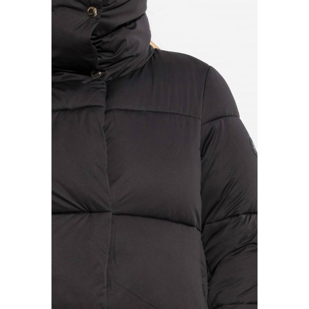 NEW SAVE THE DUCK women's felicity black puffer coat in black - Picture 2 of 3